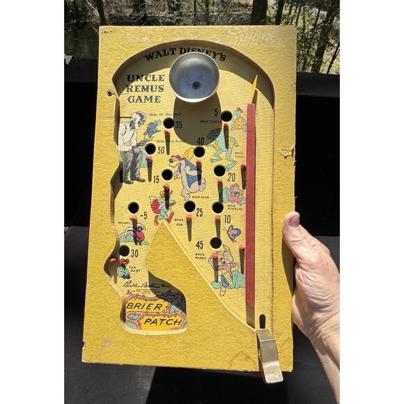 1947 Walt Disney's Song Of South Remus Parker Brothers Game Board Only